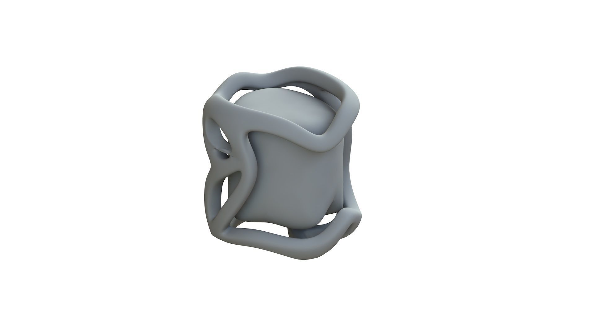 SciFi Shape Object Low Poly 120 Low-poly 3D model_10
