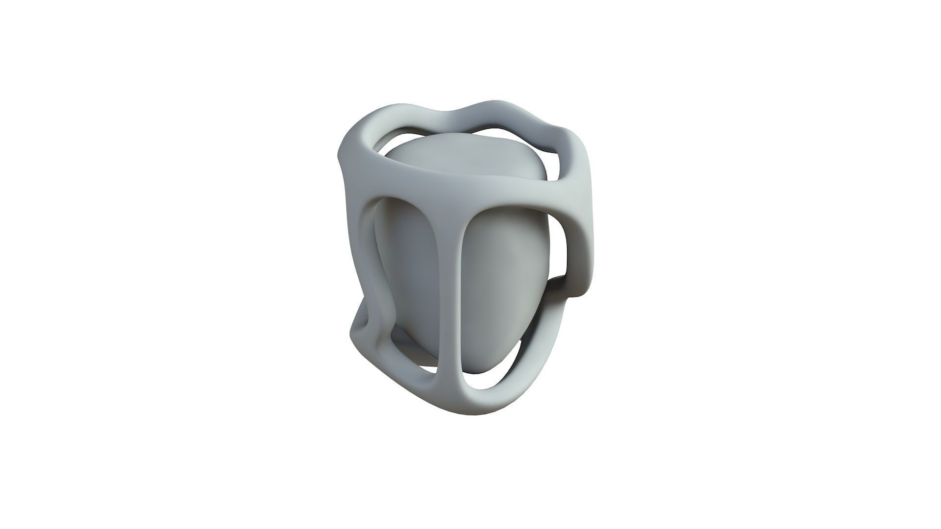 SciFi Shape Object Low Poly 12 Low-poly 3D model_6