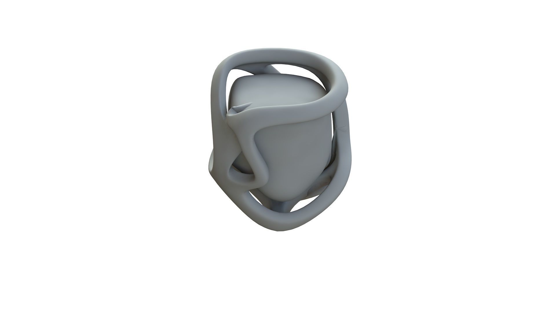 SciFi Shape Object Low Poly 118 Low-poly 3D model_13
