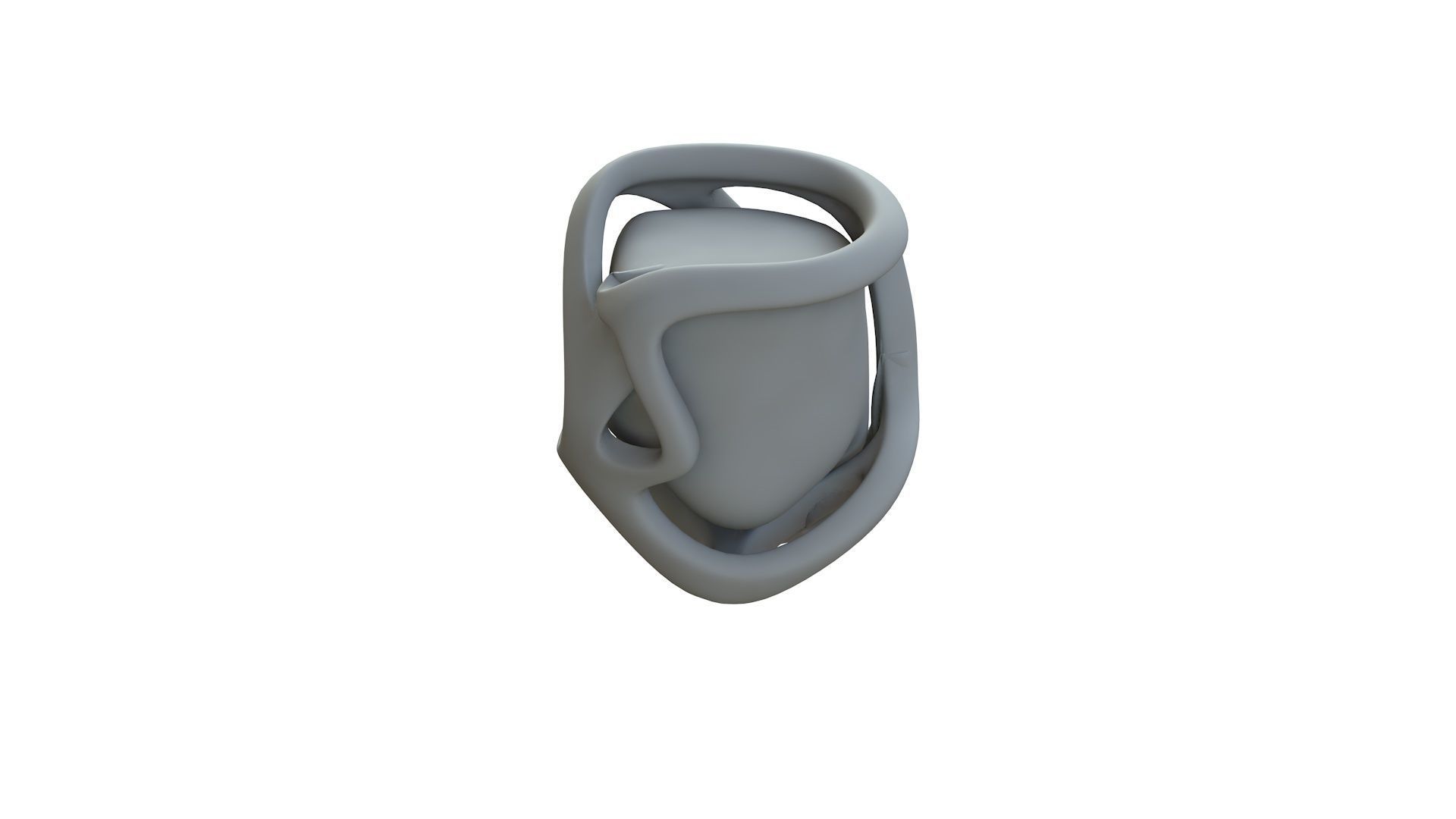 SciFi Shape Object Low Poly 118 Low-poly 3D model_12