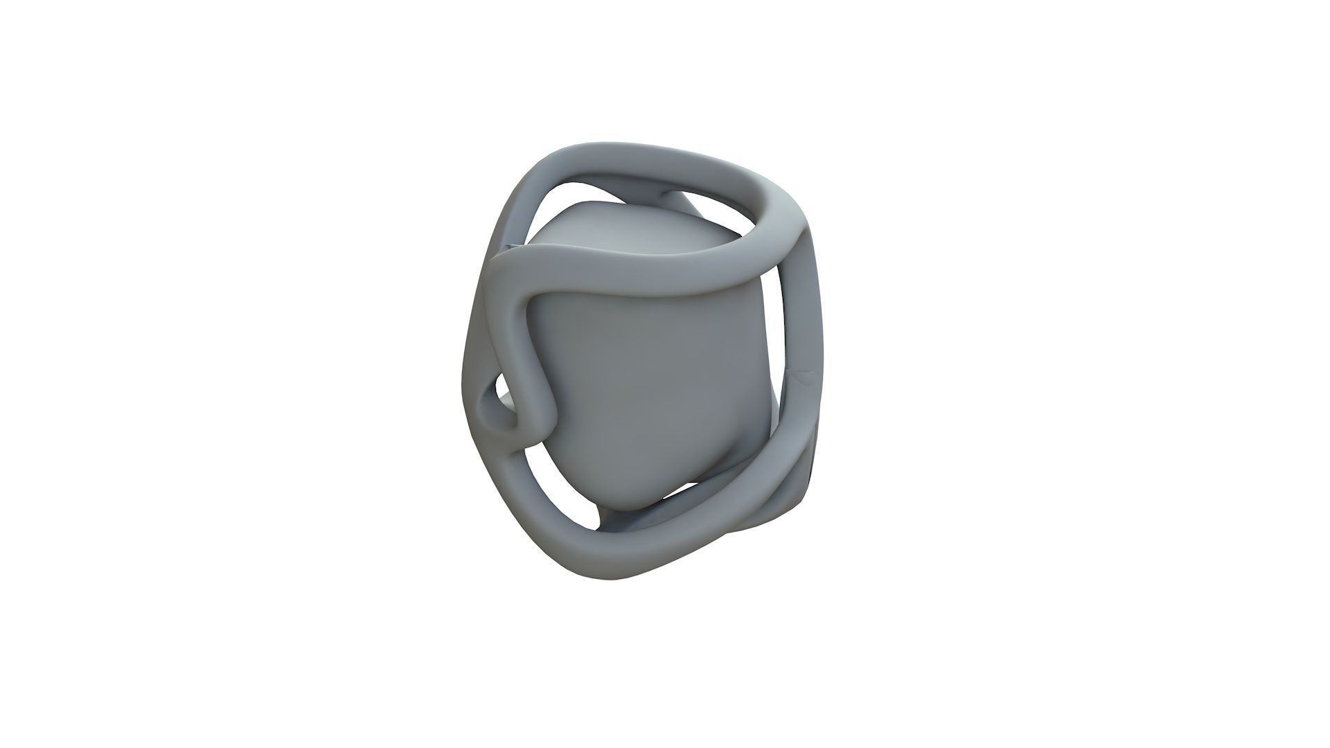 SciFi Shape Object Low Poly 118 Low-poly 3D model_10