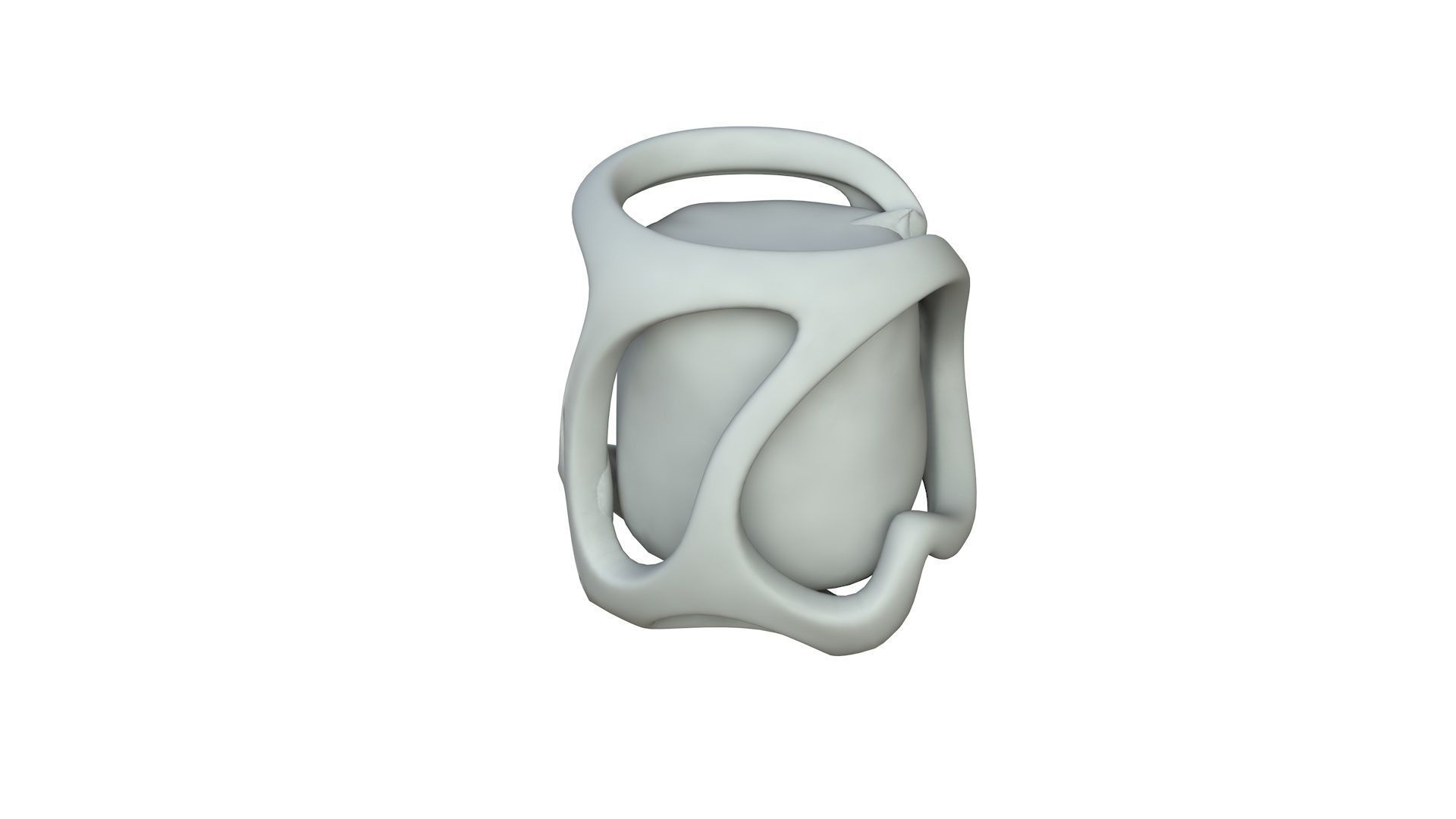 SciFi Shape Object Low Poly 118 Low-poly 3D model_2