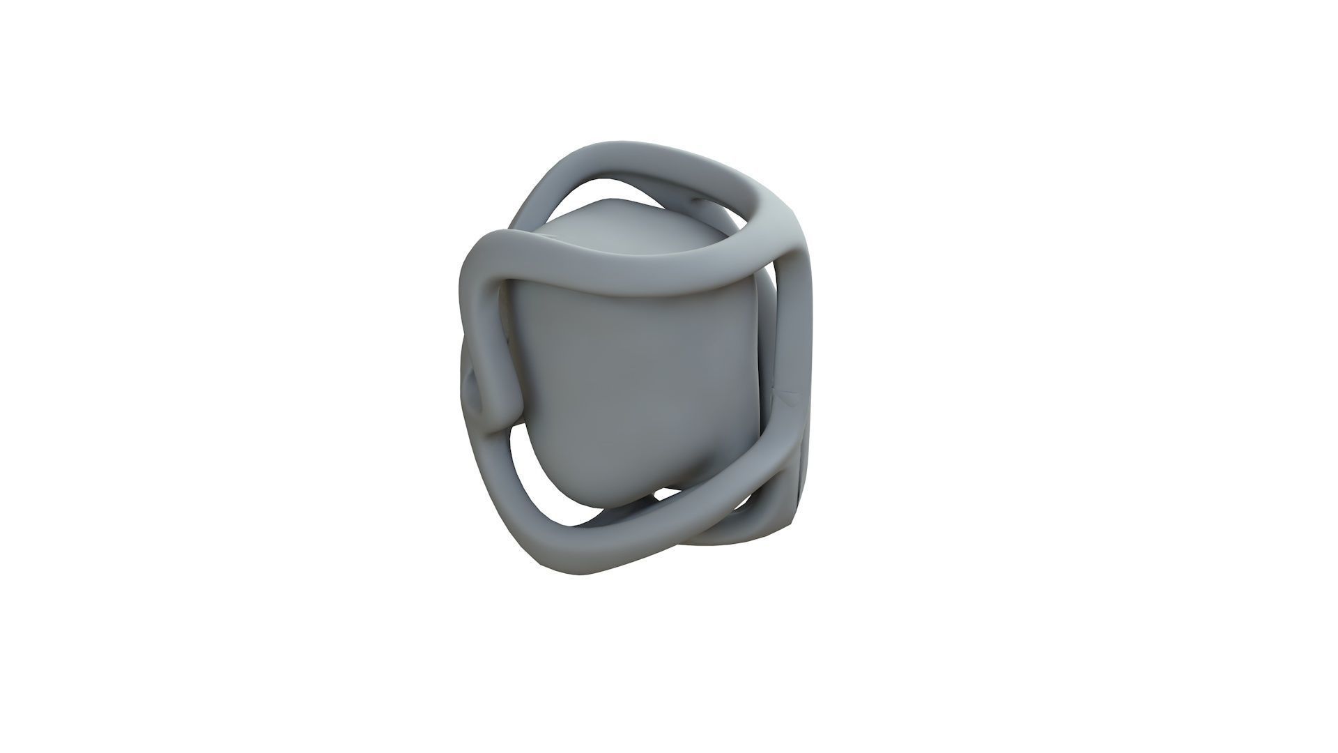 SciFi Shape Object Low Poly 118 Low-poly 3D model_9