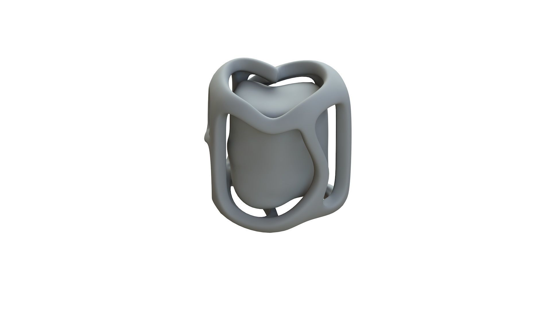 SciFi Shape Object Low Poly 117 Low-poly 3D model_12