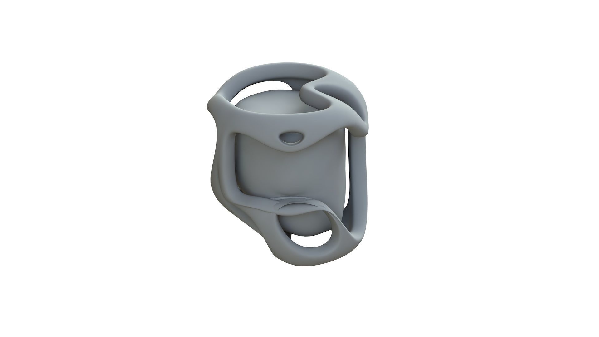 SciFi Shape Object Low Poly 116 Low-poly 3D model_10