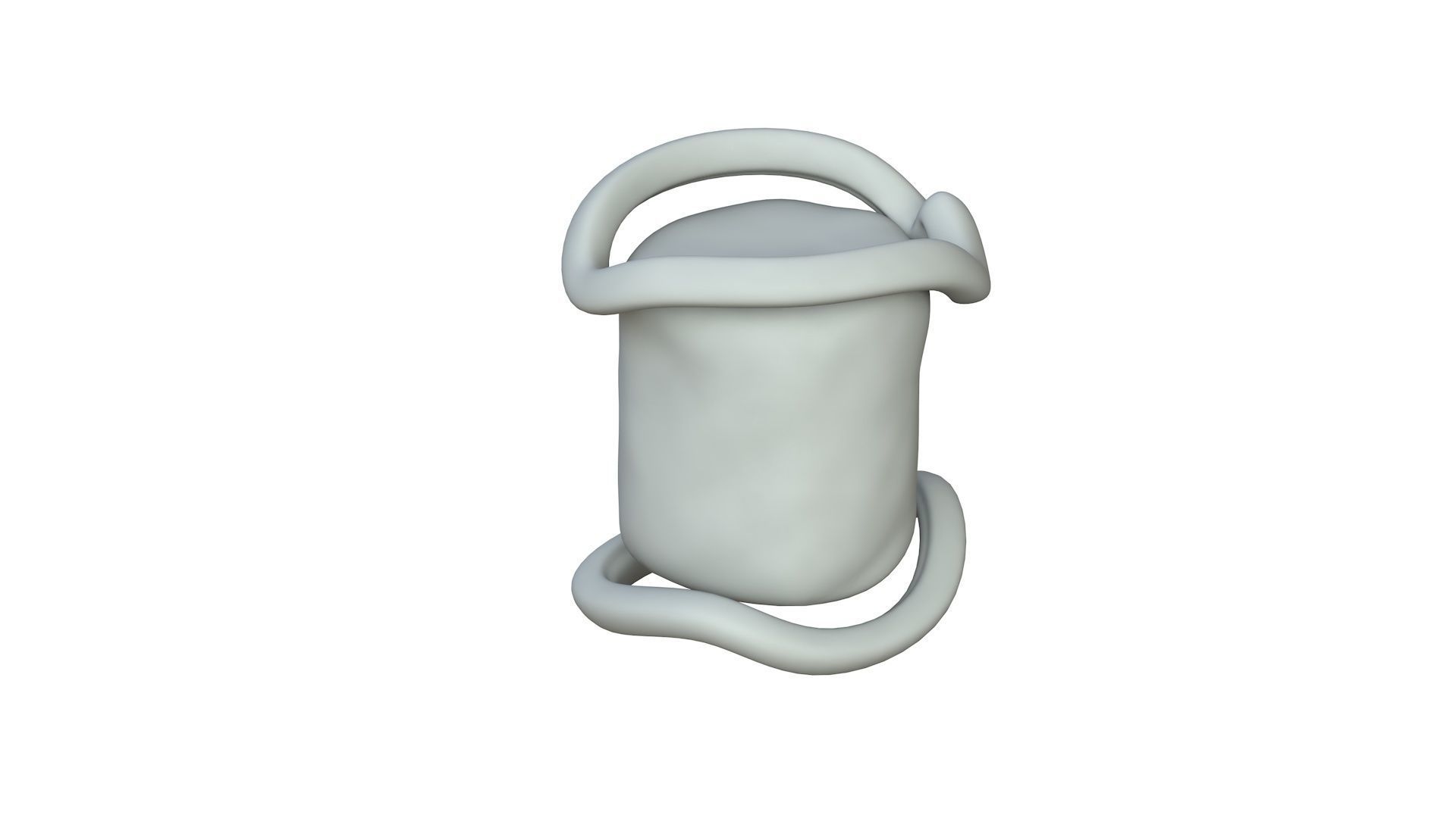 SciFi Shape Object Low Poly 115 Low-poly 3D model_2