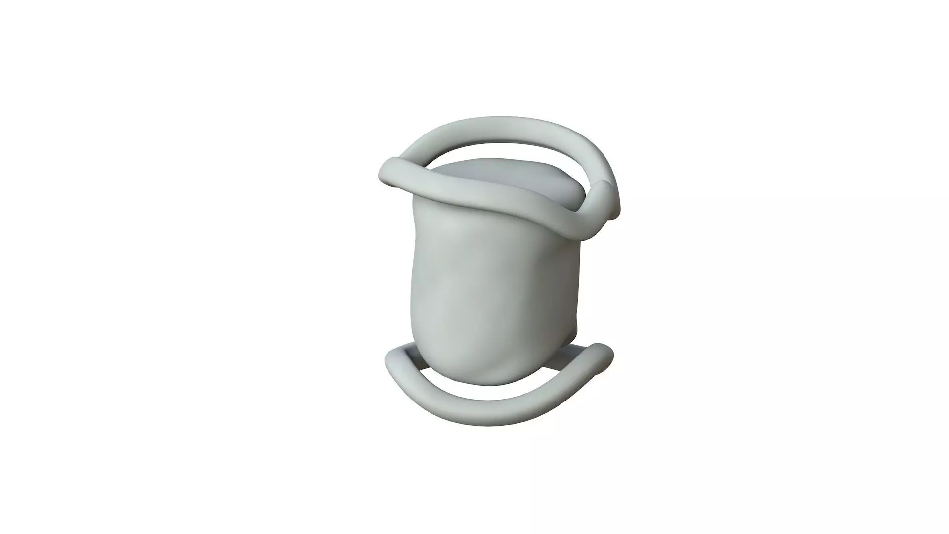 SciFi Shape Object Low Poly 115 Low-poly 3D model_0