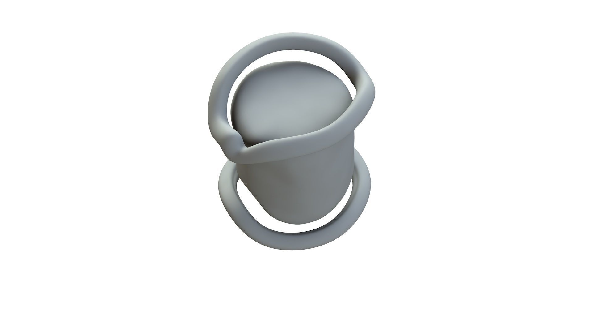 SciFi Shape Object Low Poly 115 Low-poly 3D model_15