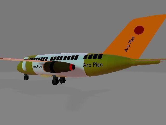 Aro Plan  Low-poly 3D model_2