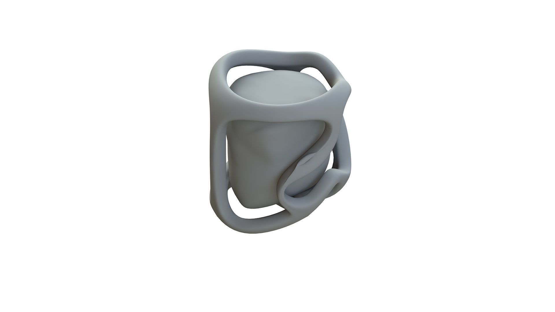 SciFi Shape Object Low Poly 114 Low-poly 3D model_13