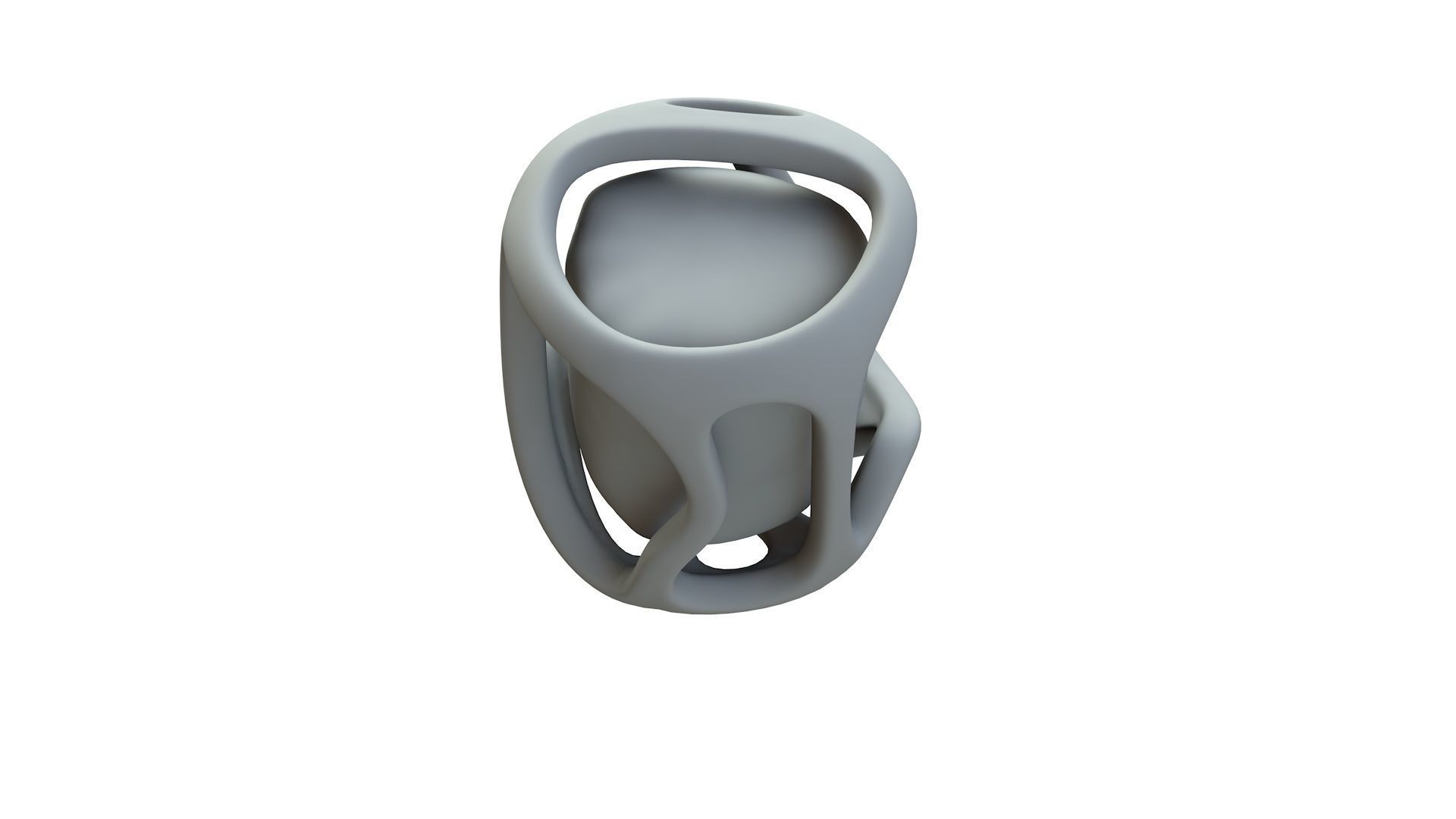 SciFi Shape Object Low Poly Shape Low-poly 3D model_17