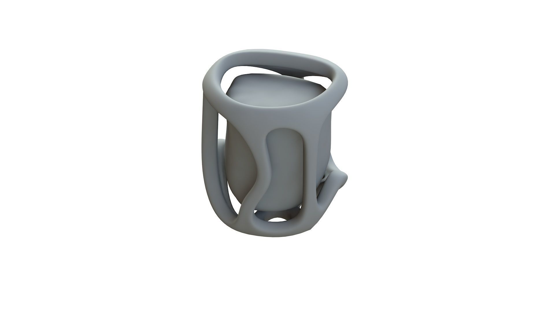 SciFi Shape Object Low Poly Shape Low-poly 3D model_13