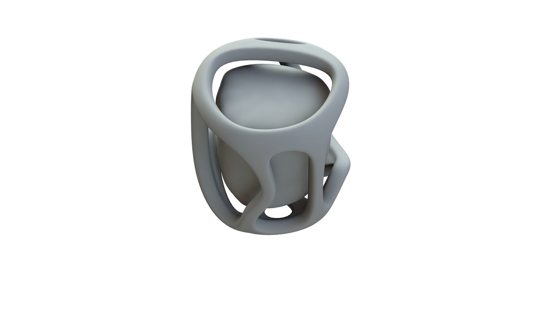 SciFi Shape Object Low Poly Shape Low-poly 3D model_15