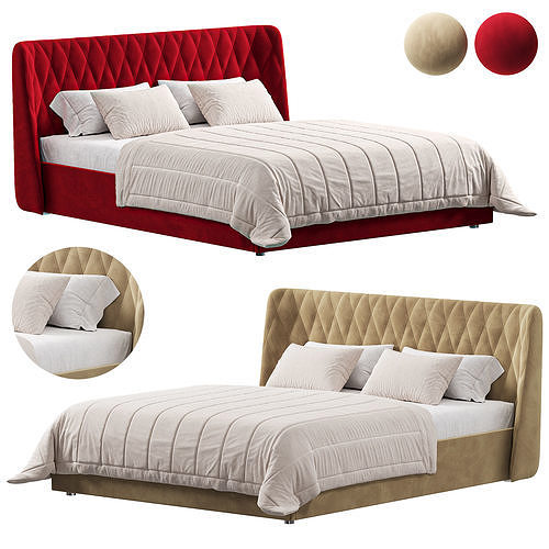  Verona Bed By Gainsville 3D model