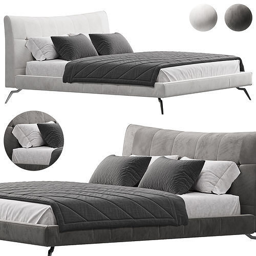  Vira Bed By Gainsville 3D model