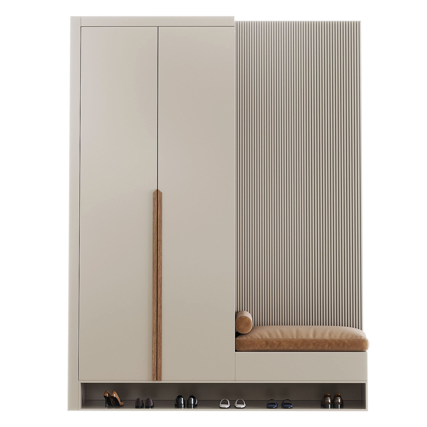 Hallway decor 3D model_1