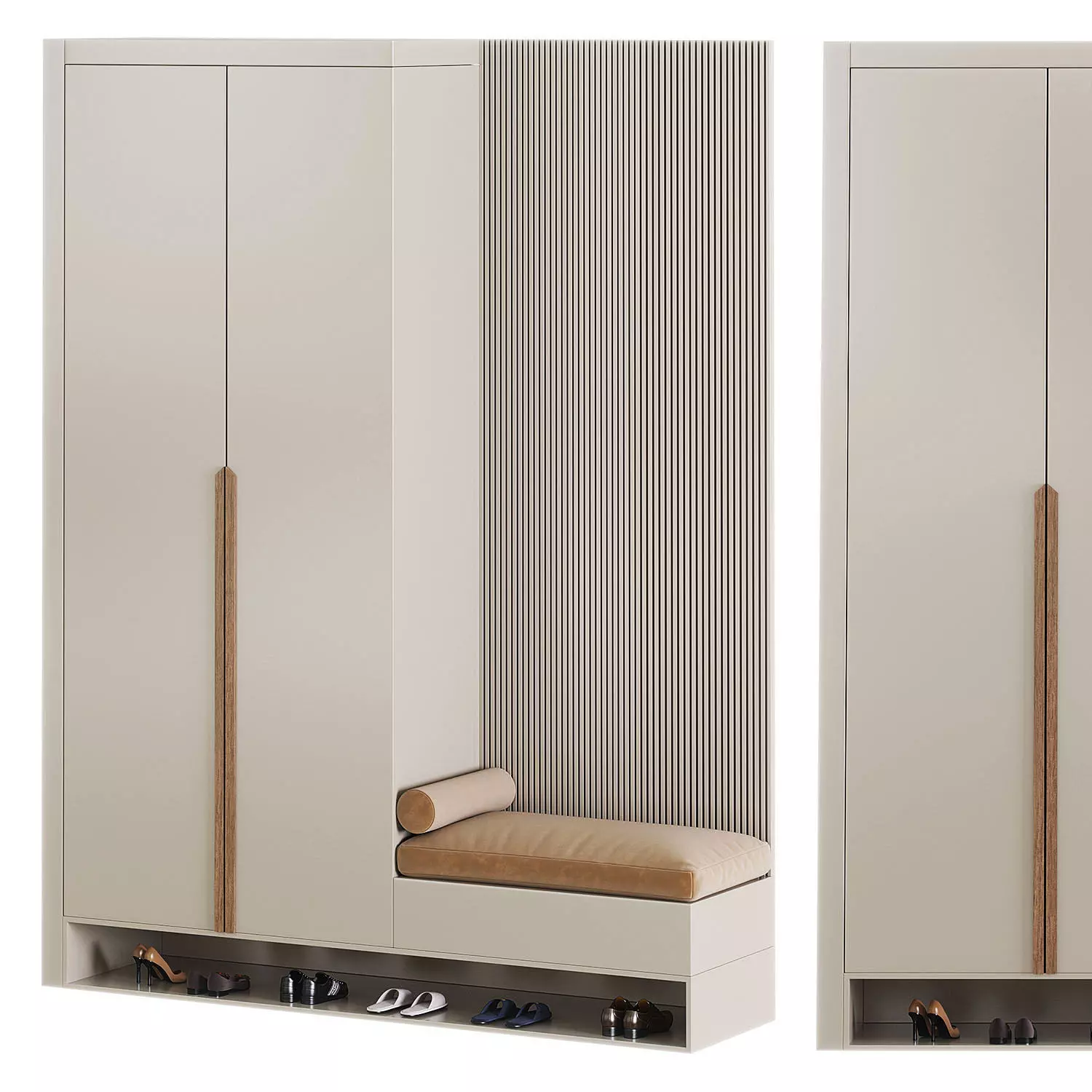 Hallway decor 3D model_0