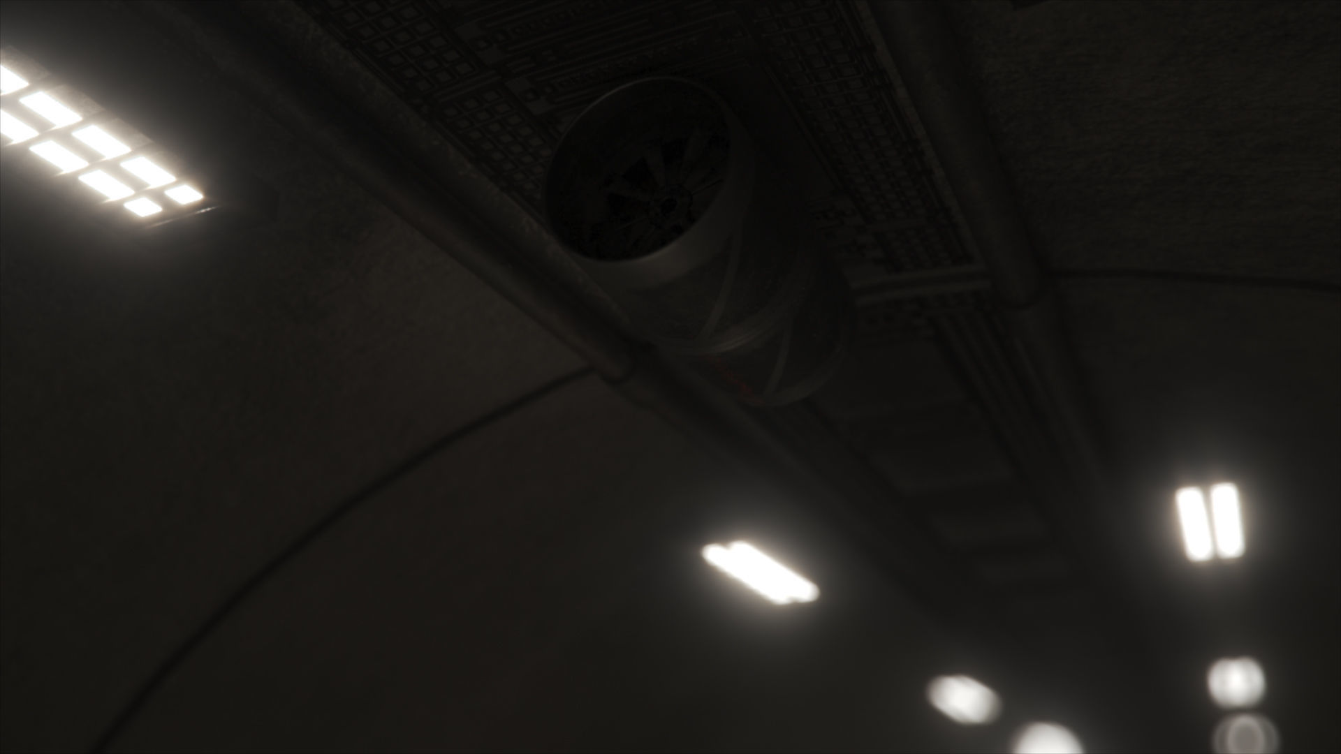 Impressive Highway Tunnel Low-poly 3D model_22