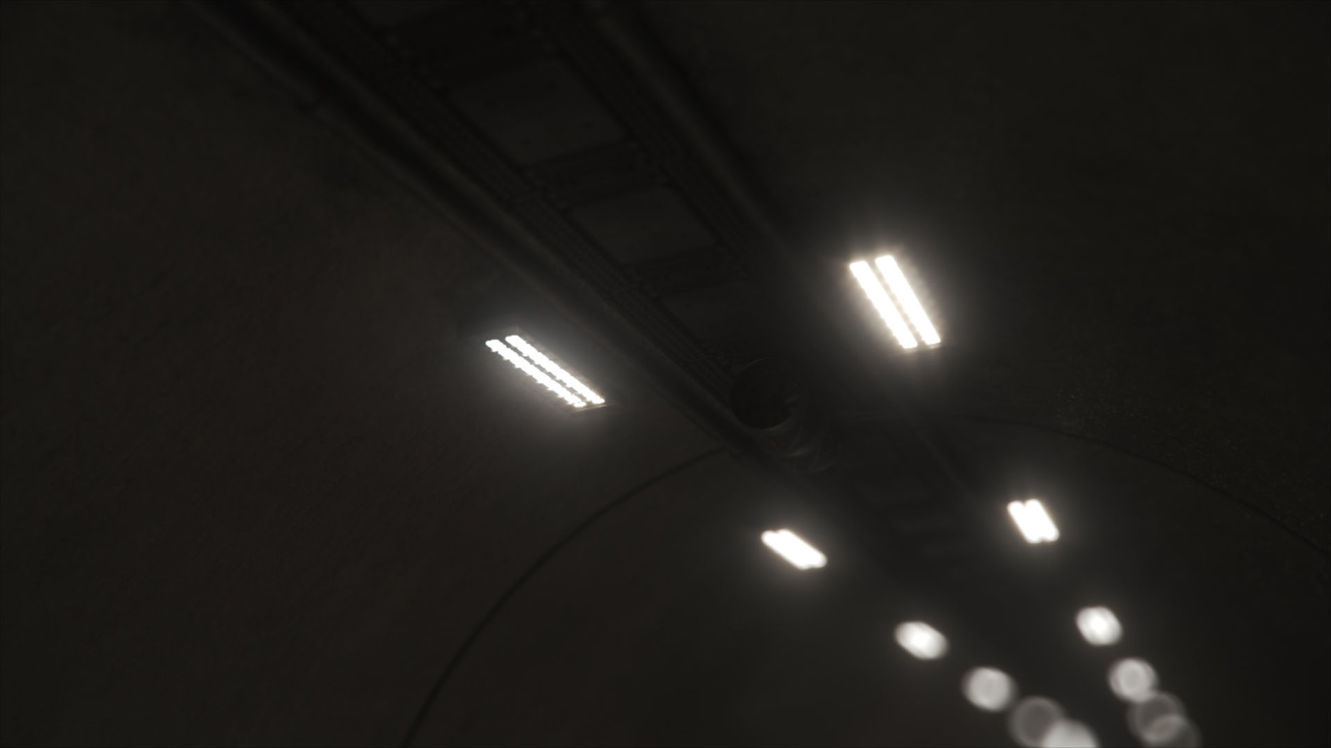 Impressive Highway Tunnel Low-poly 3D model_23