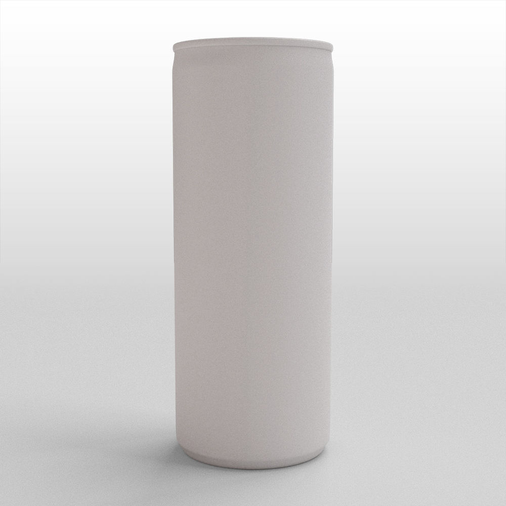 Red Bull Sugarfree Can 250ml with Spritz 3D model_24