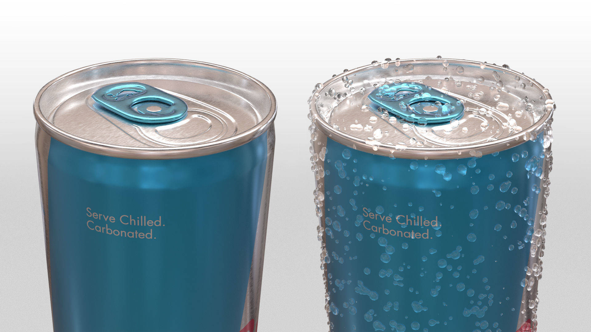 Red Bull Sugarfree Can 250ml with Spritz 3D model_21