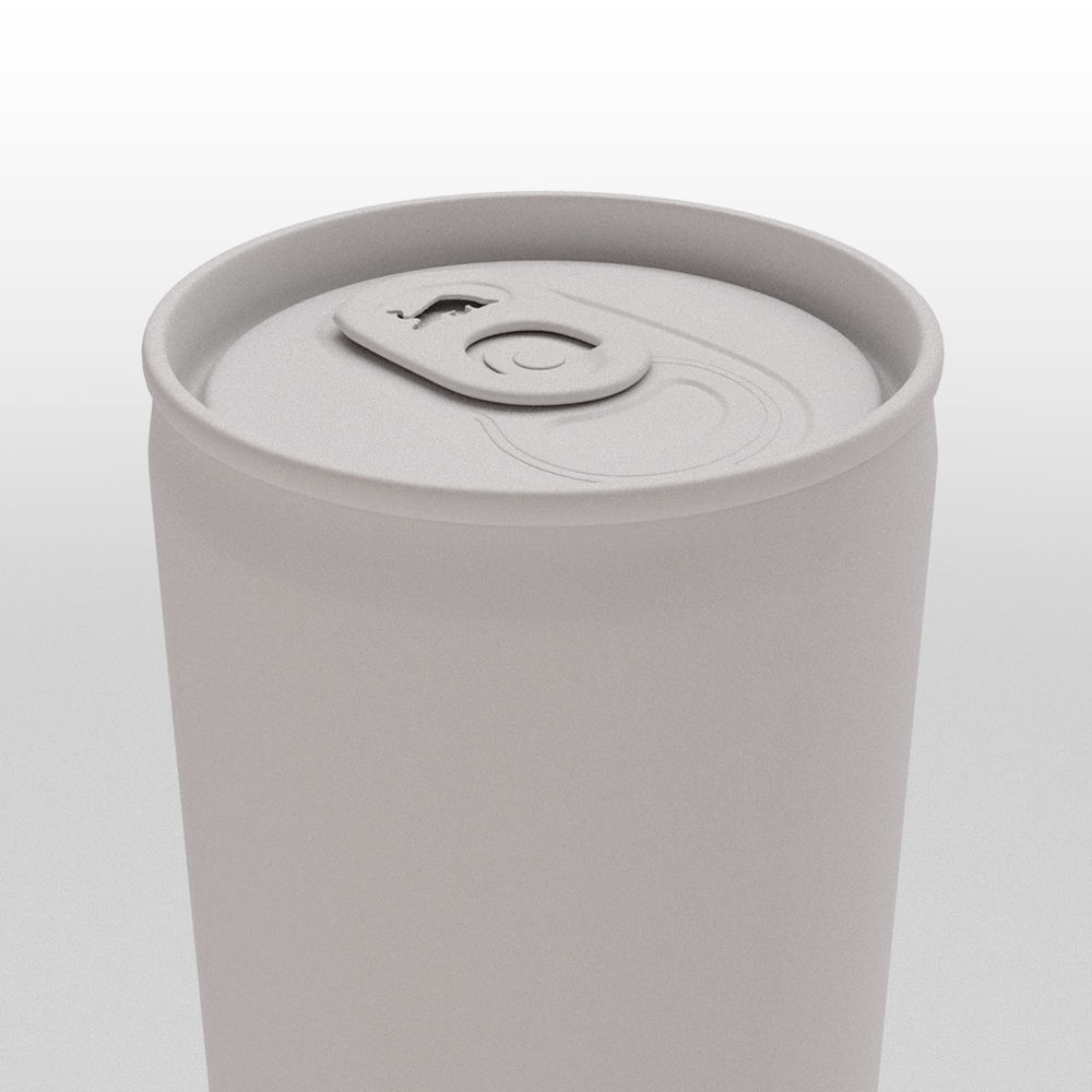 Red Bull Sugarfree Can 250ml with Spritz 3D model_27