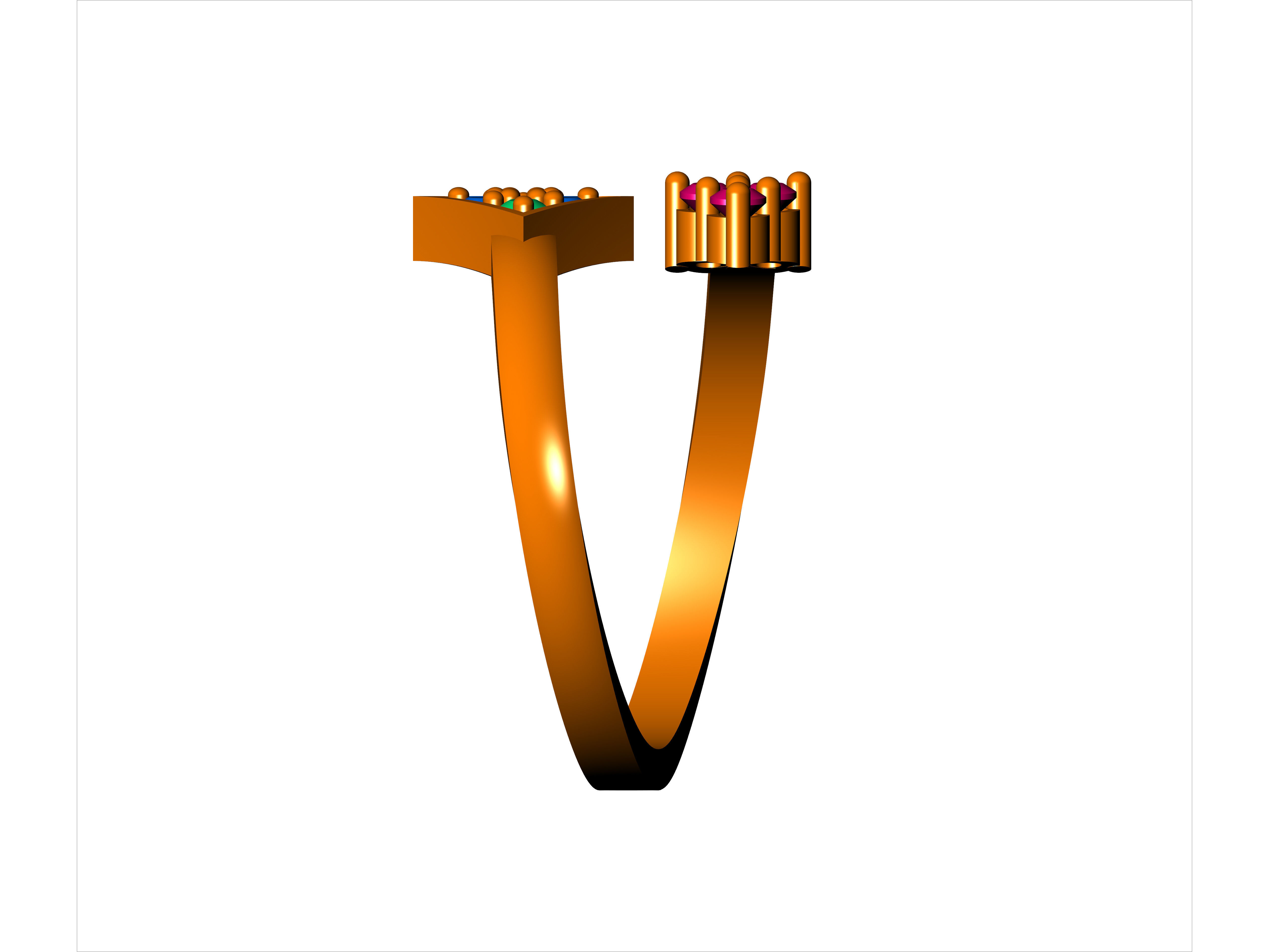 LADIES OPEN RING 3D model_1