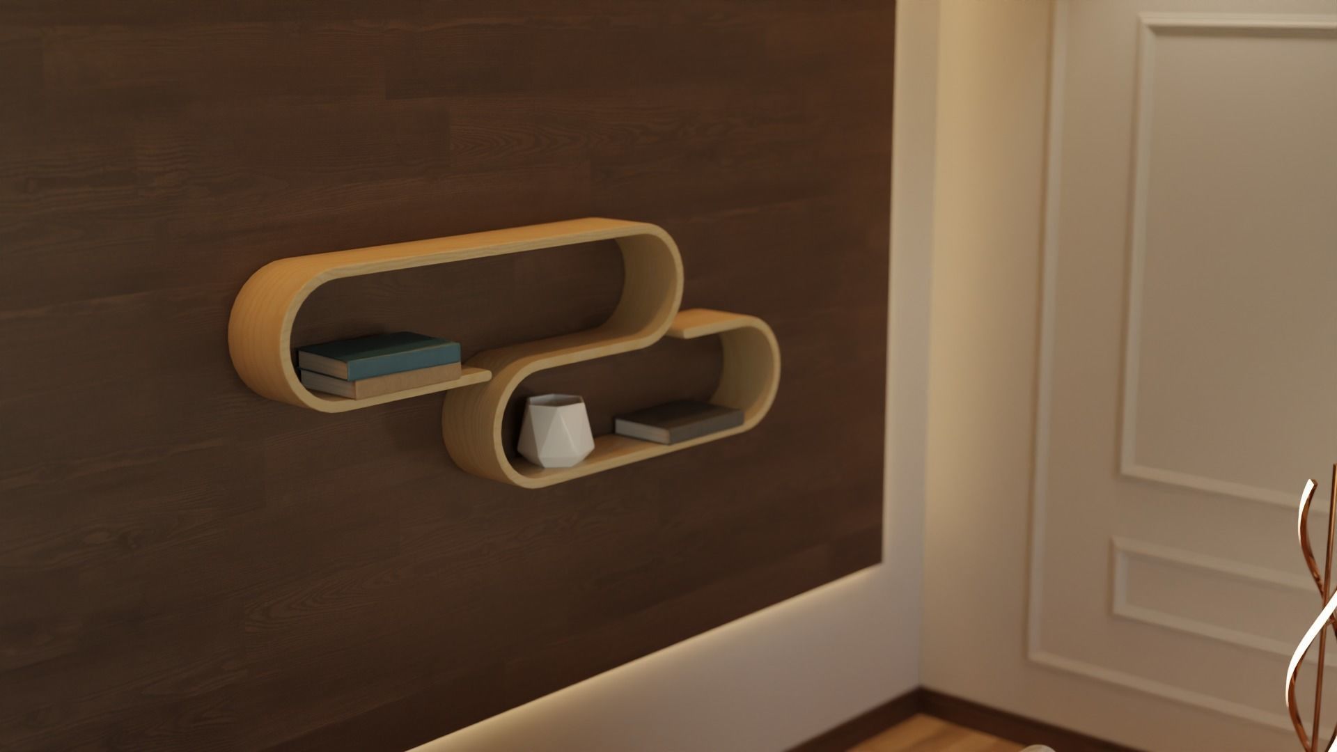 Living Room - 04 Low-poly 3D model_40