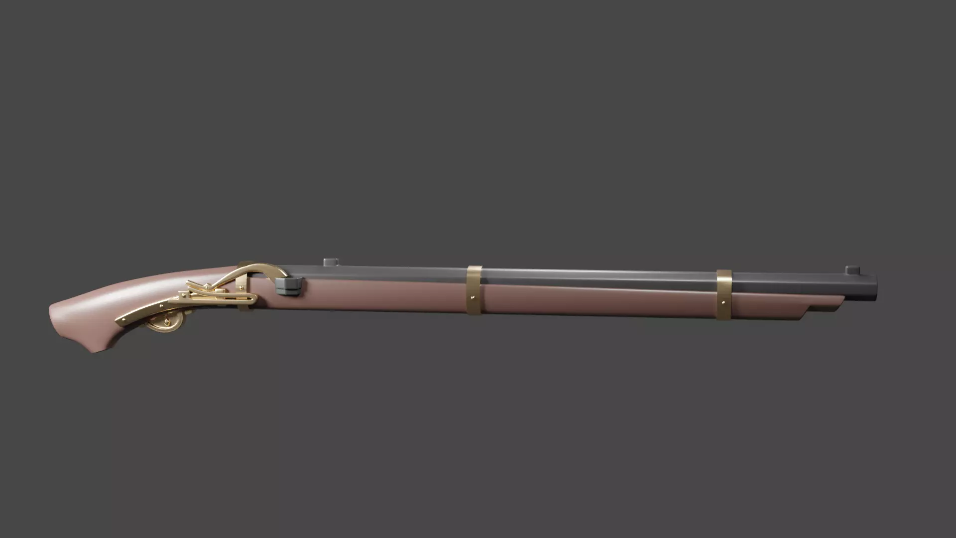 Hwaseungchong - Korean Matchlock Musket Free 3D print model