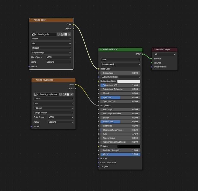 OLD CHEST OF DRAWERS Free low-poly 3D model_10
