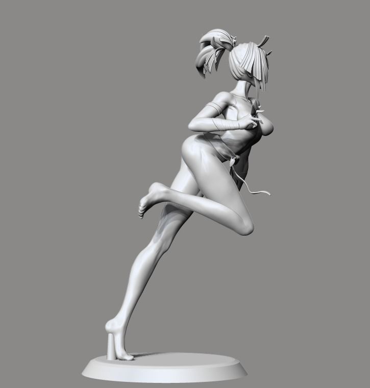 Yuzuriha Hell paradise NSFW version 3D print model_20