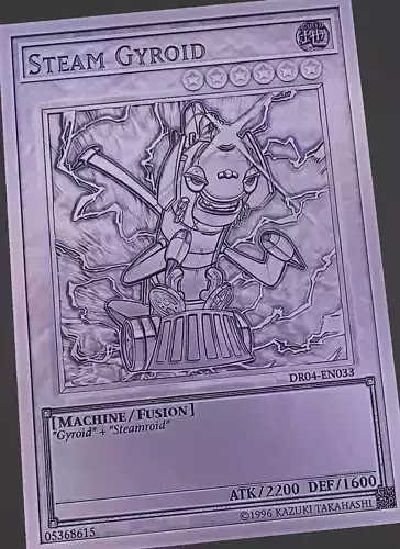 steam gyroid - yugioh