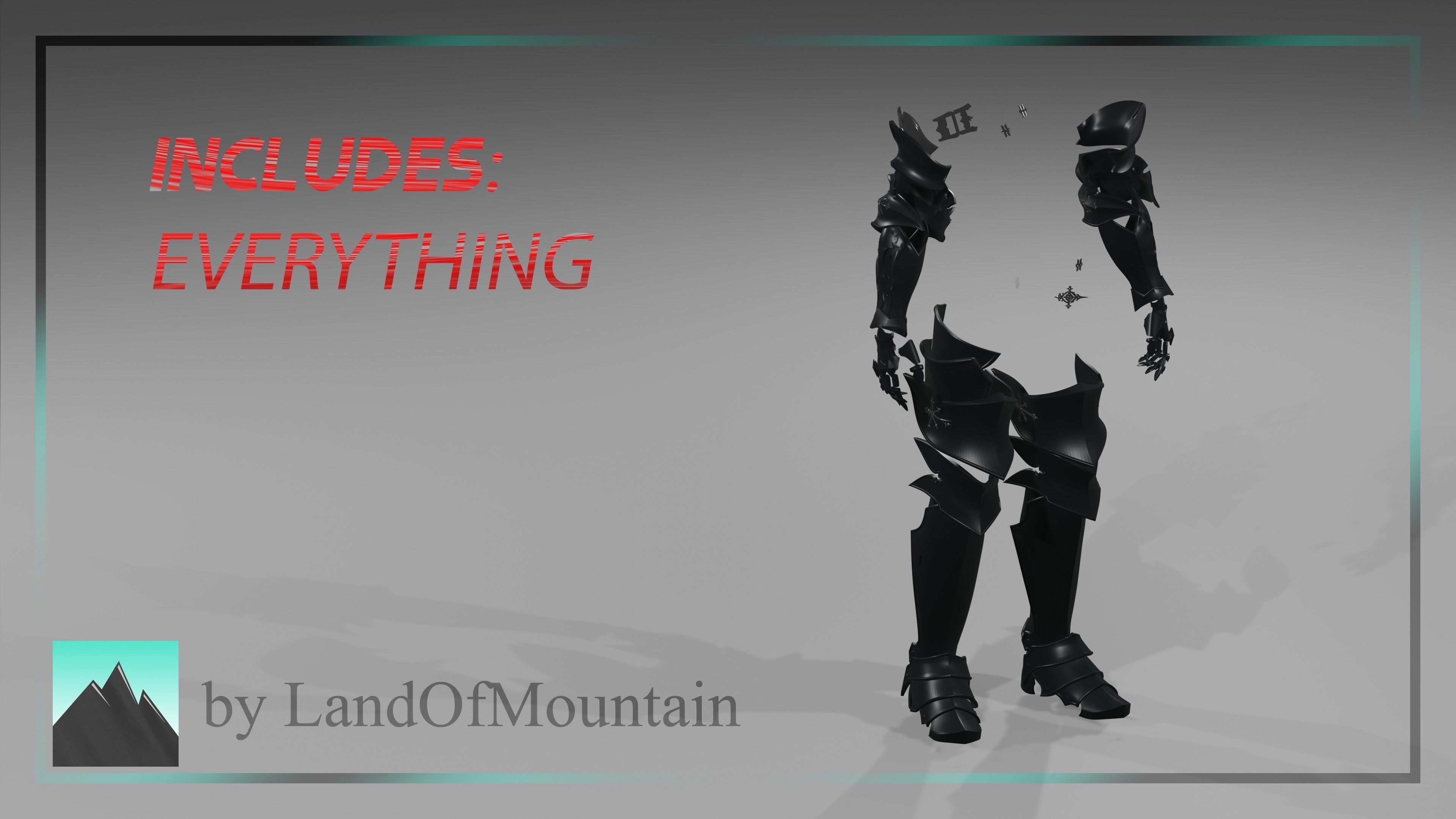 Final Fantasy XVI - Clive Rosfield - Full Armor Set 3D print model_1