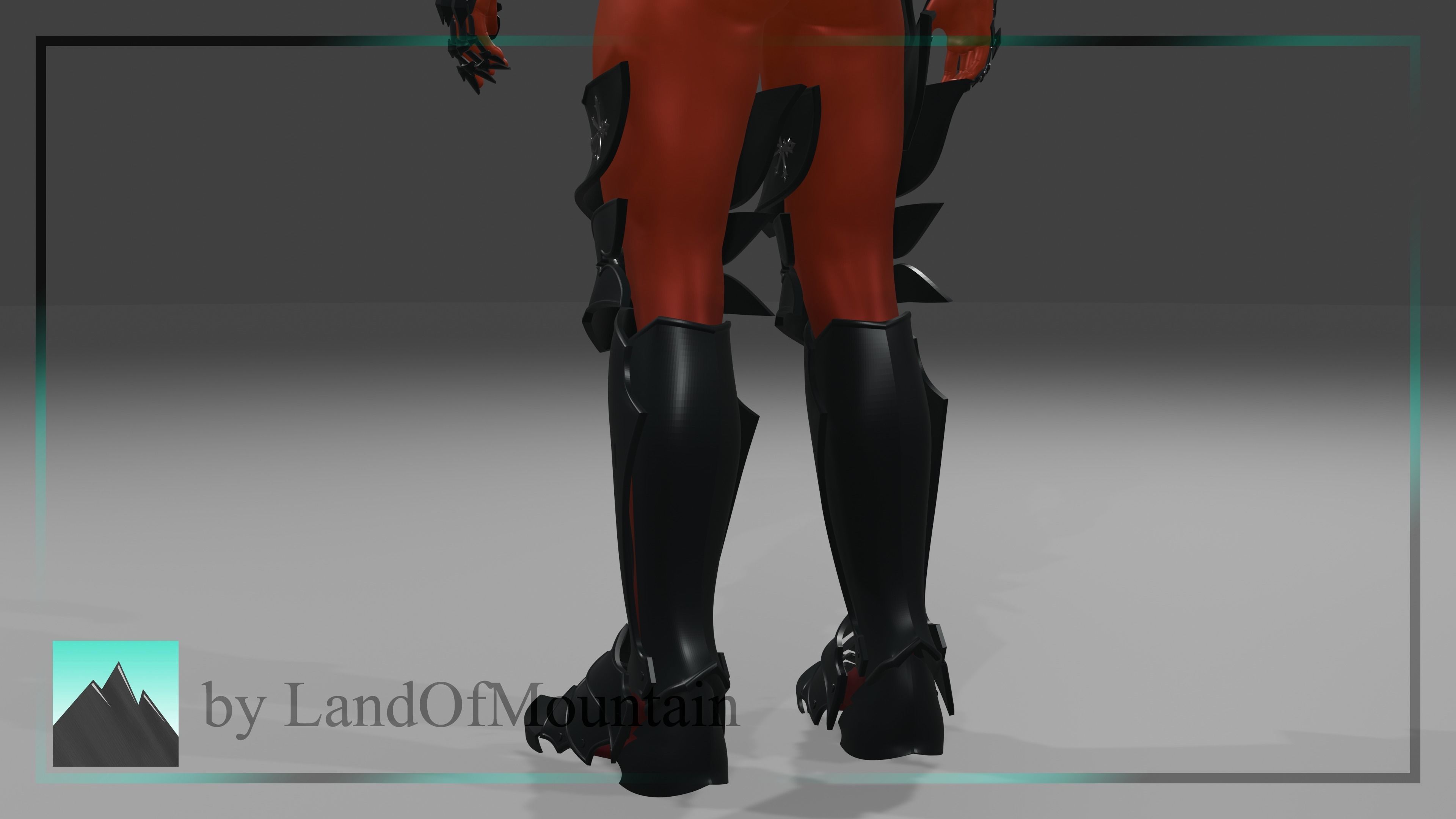 Final Fantasy XVI - Clive Rosfield - Full Armor Set 3D print model_7