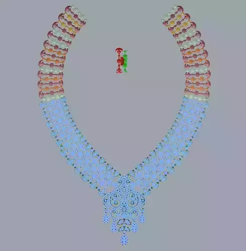 necklace 3D print model