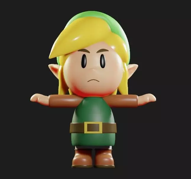 Link awa Free 3D model