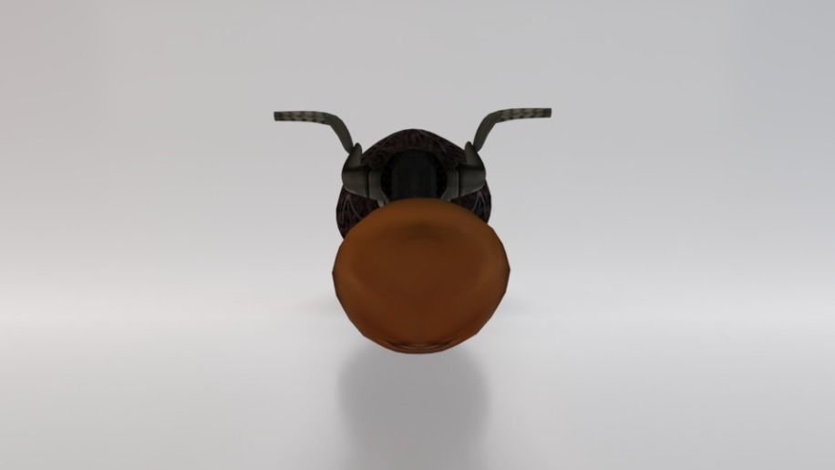 Firebolt Broomstick Low-poly 3D model_4