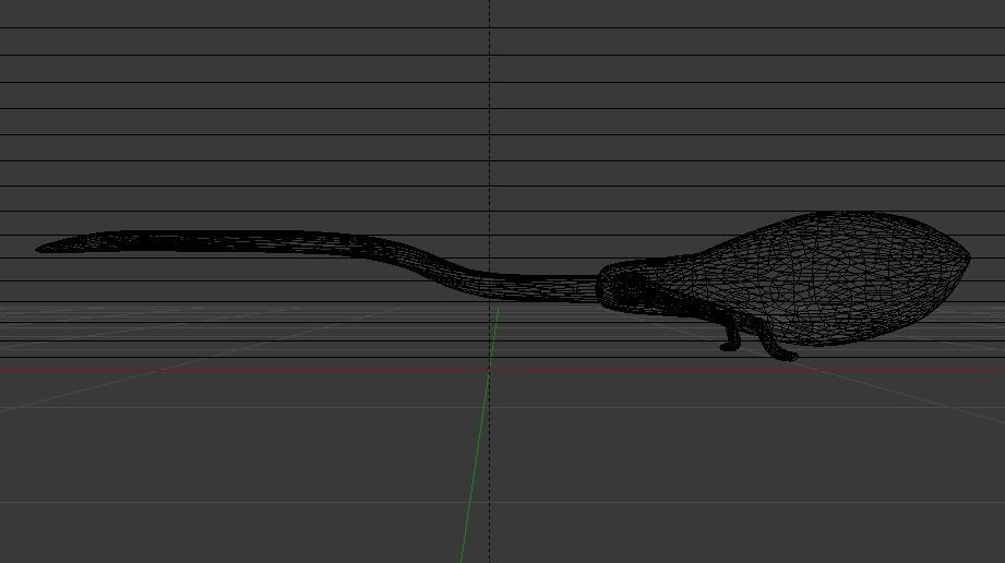 Firebolt Broomstick Low-poly 3D model_29