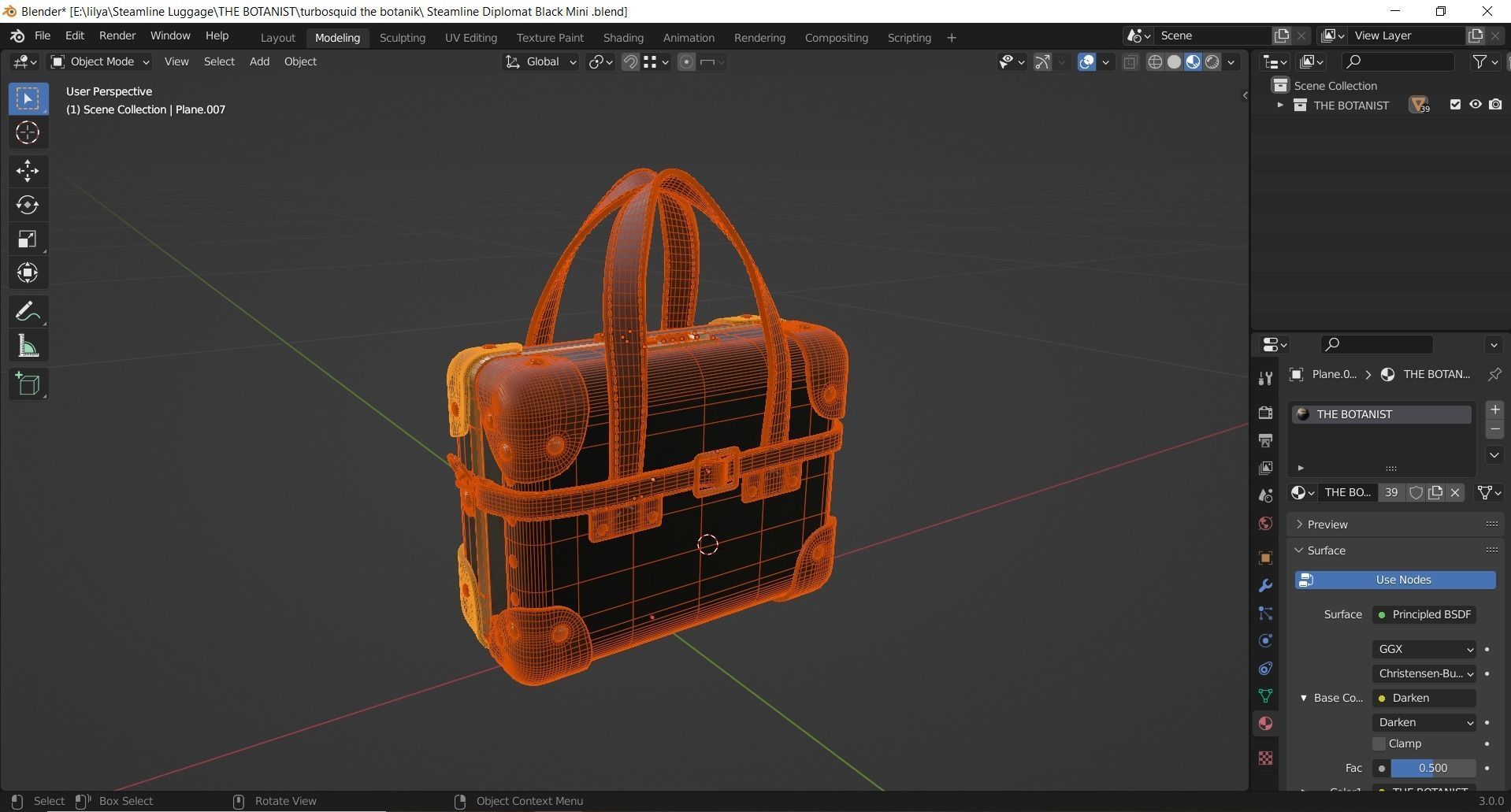 Steamline Diplomat Black Mini 3D model_9