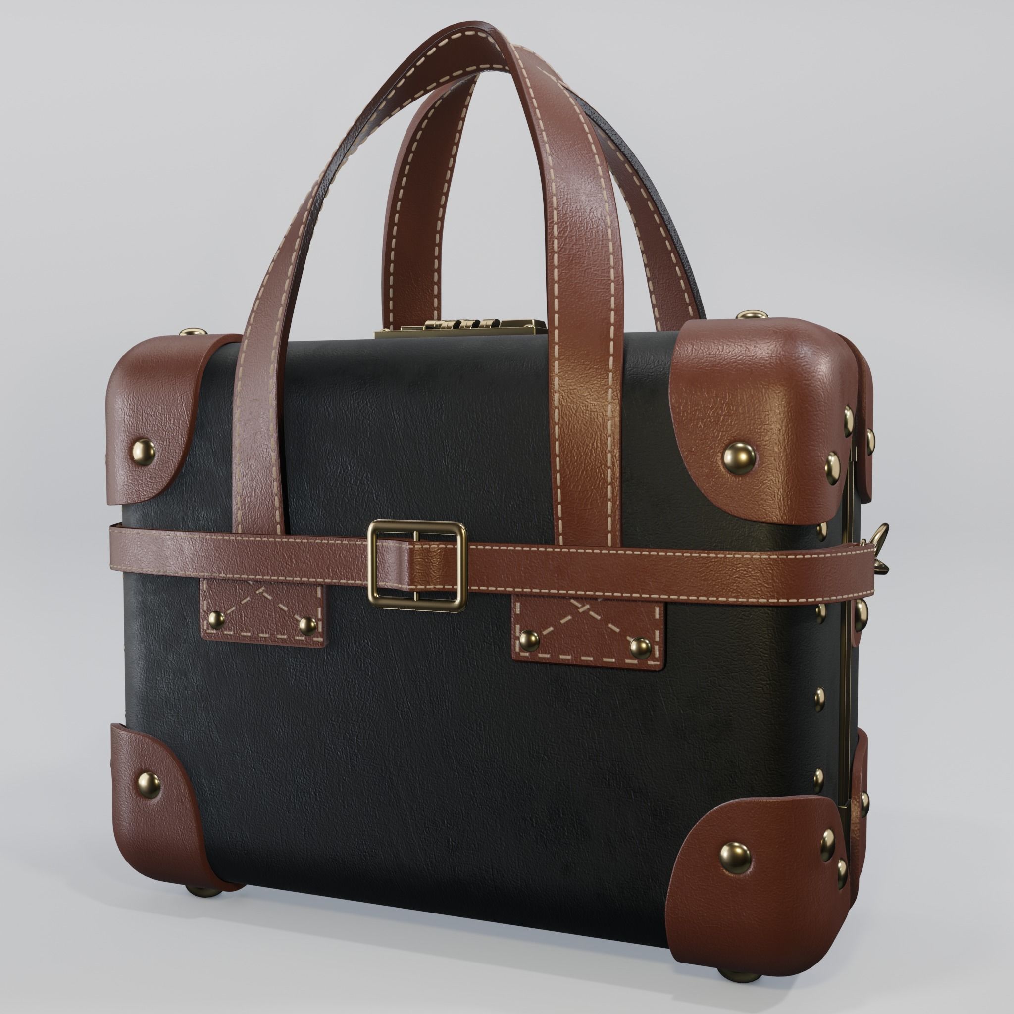 Steamline Diplomat Black Mini 3D model_1