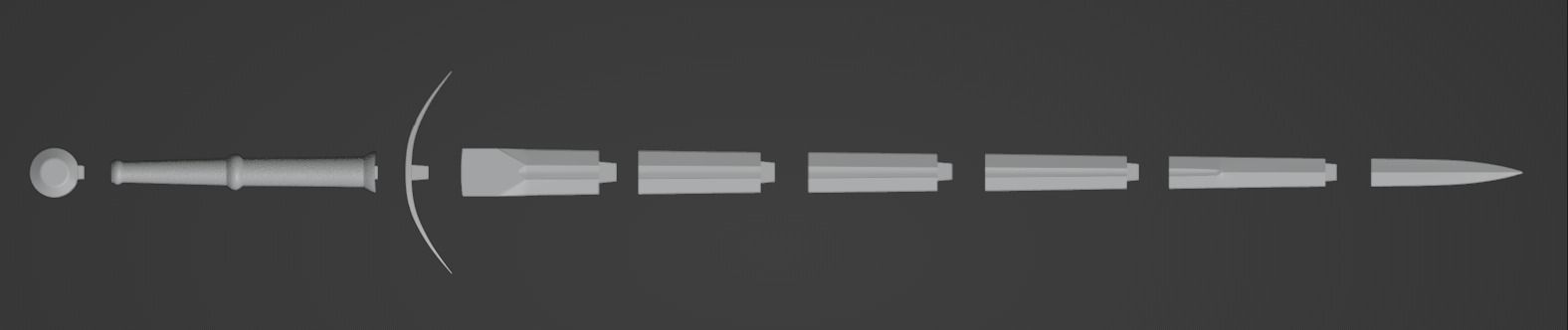 Elden Ring The Bastard Sword 3D Print 3D print model_3