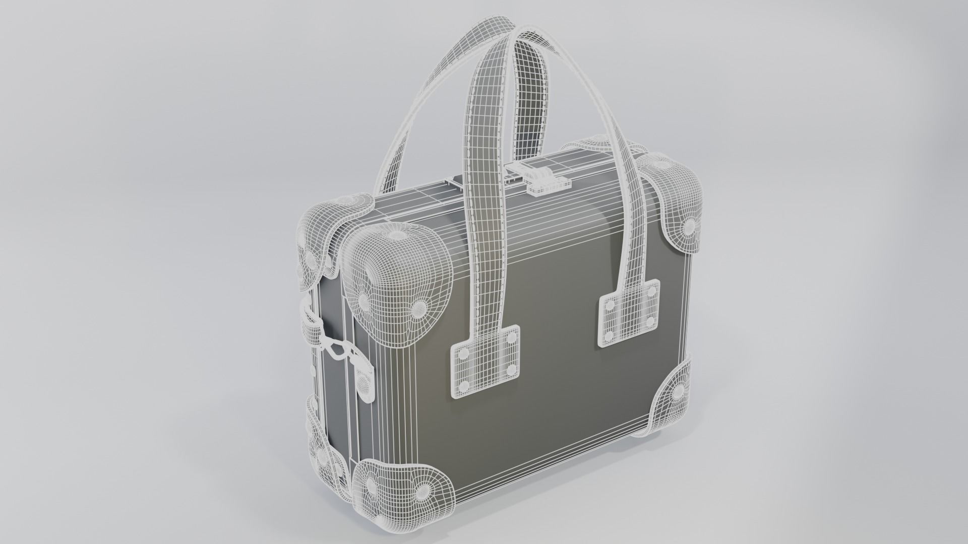 Steamline Diplomat Hunter Green Mini 3D model_5