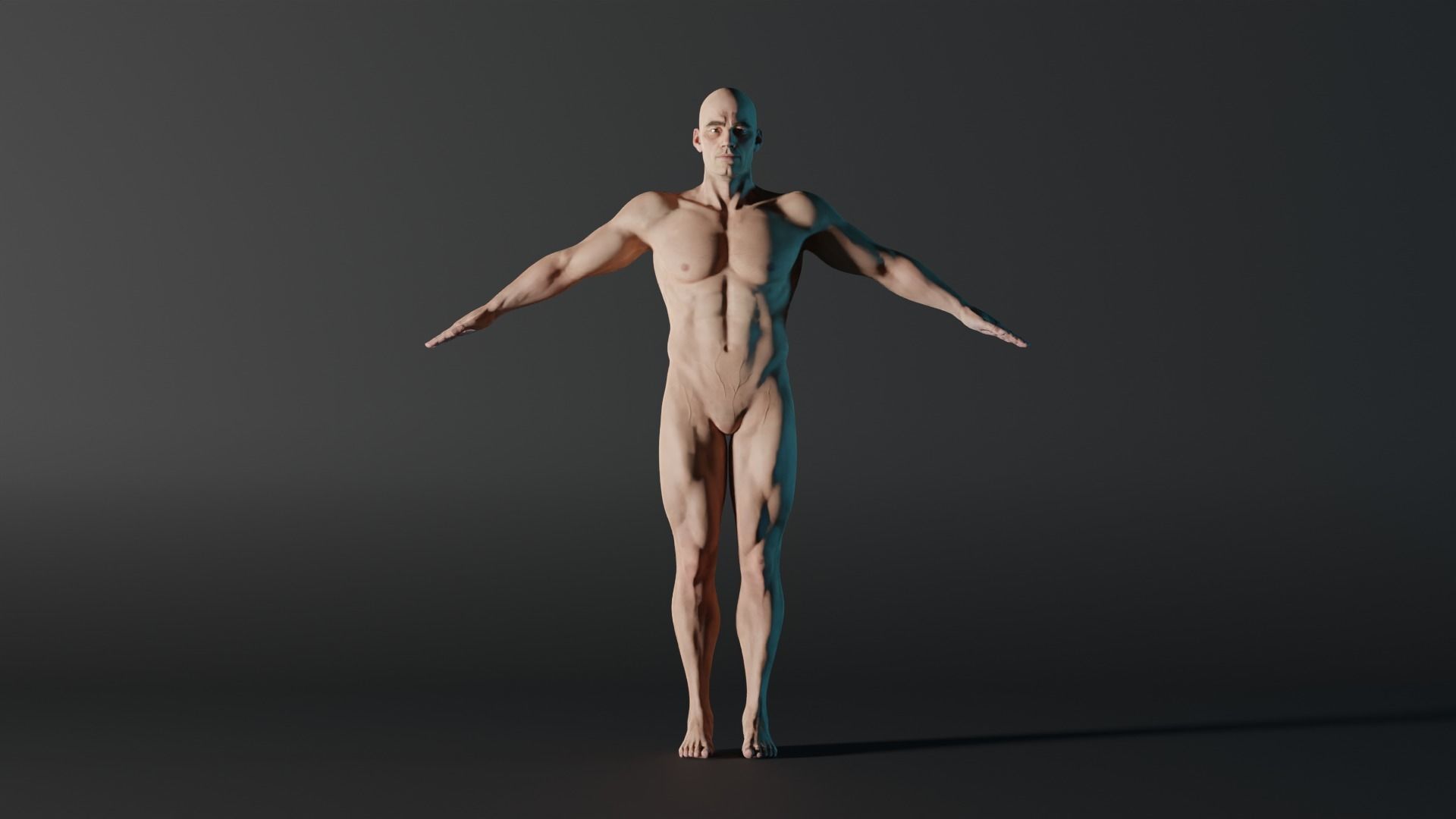 Realistic Male - Charlie 3D model_1