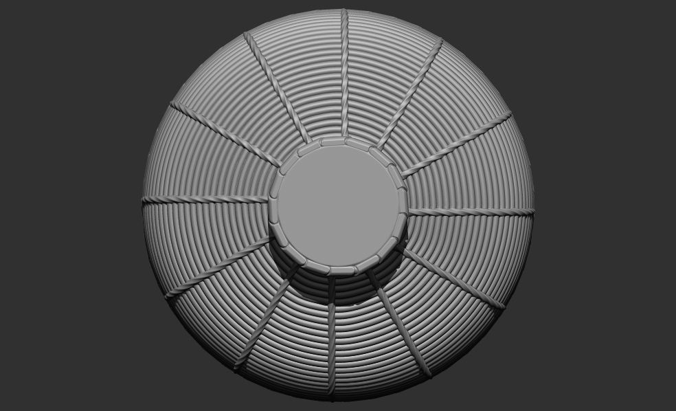 Bamboo basket 3d printable model 3D print model_5