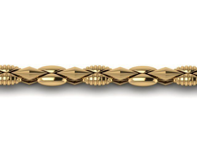UNIQUE 3  CHAIN BEST FOR ALL JEWELRY METALS 3D print model_3