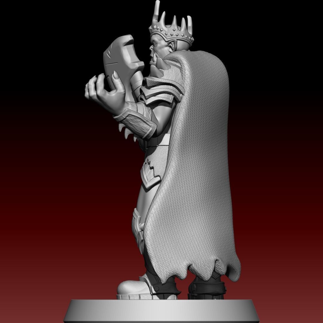 3D Warrior Orc 3D print model_4