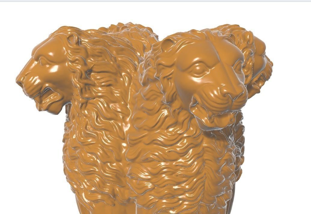 Ashok Stambh - Bharatian  Indian National Emblem  3D print model_3