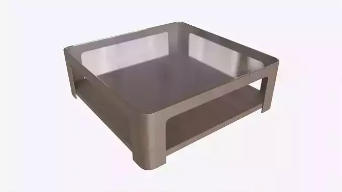 Cocktail Table Baker Marin 3D model
