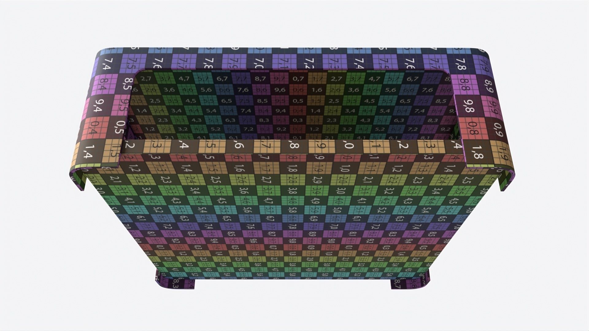 Cocktail Table Baker Marin 3D model_7