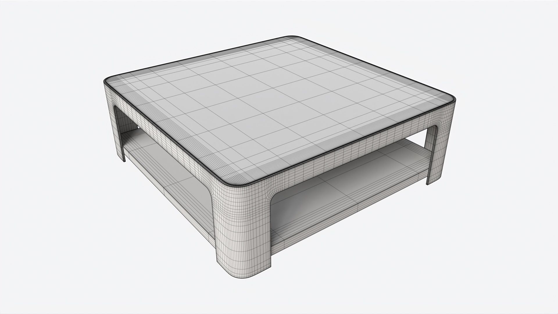 Cocktail Table Baker Marin 3D model_4